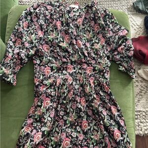 MELLODAY Vibrant Floral Dress
